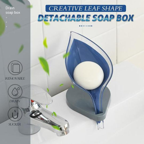 Creative Leaf Shape Detachable Soap Box