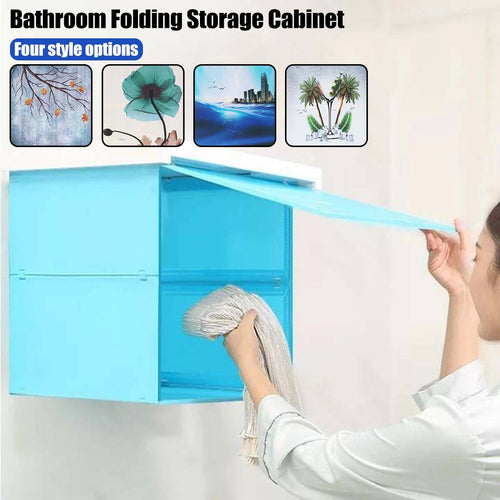 Bathroom Folding Storage Cabinet